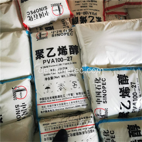 Sinopec Polyvinylalkohol PVA 088-50 für Stoffpaste